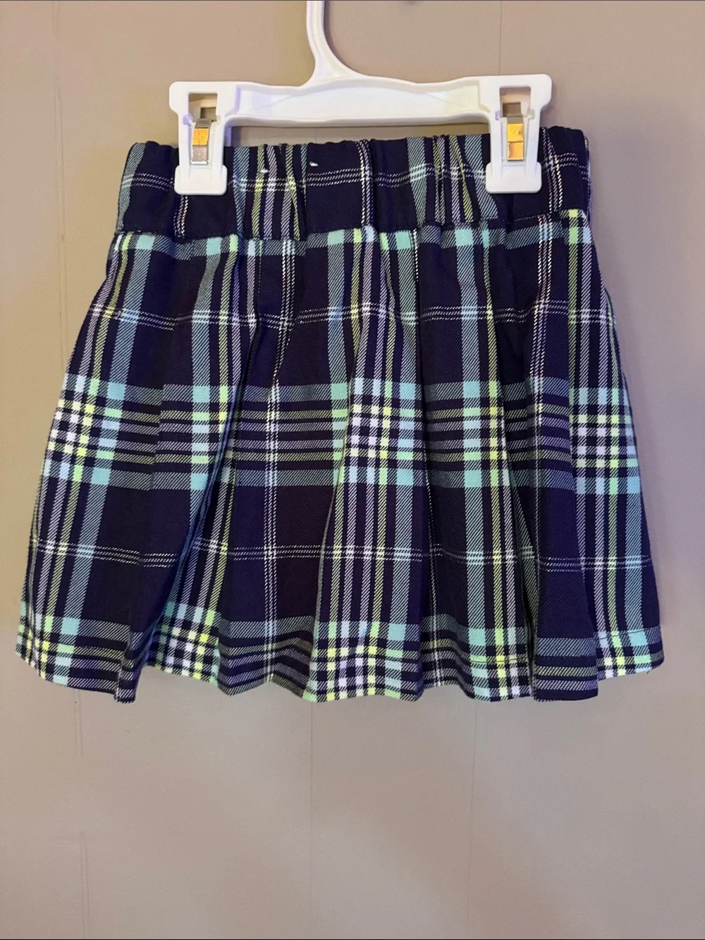 Justice girls plaid